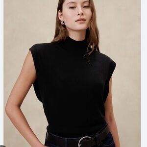 Banana Republic MERINO WOOL MOCK-NECK SWEATER